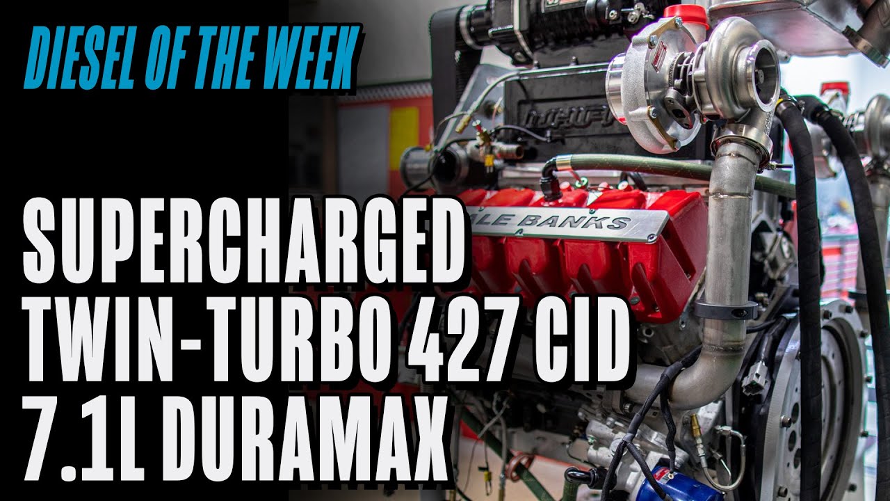 Supercharged Twin-Turbo 427 cid 7.1L Duramax
