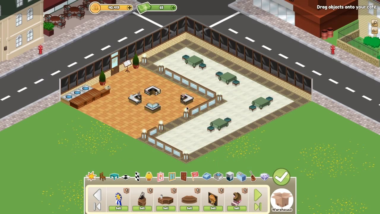 Designing my Cafeland Café! #2