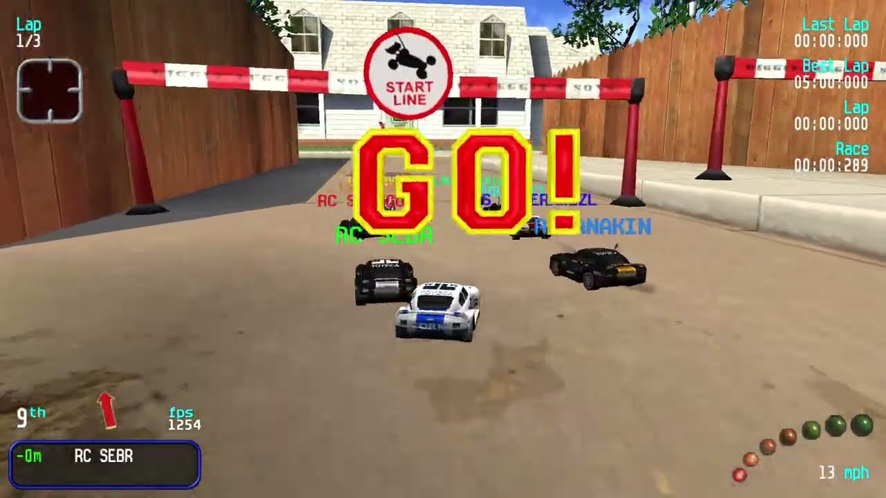 Re-Volt Multiplayer (RVGL) -Team Race 4v5 14/2/2026