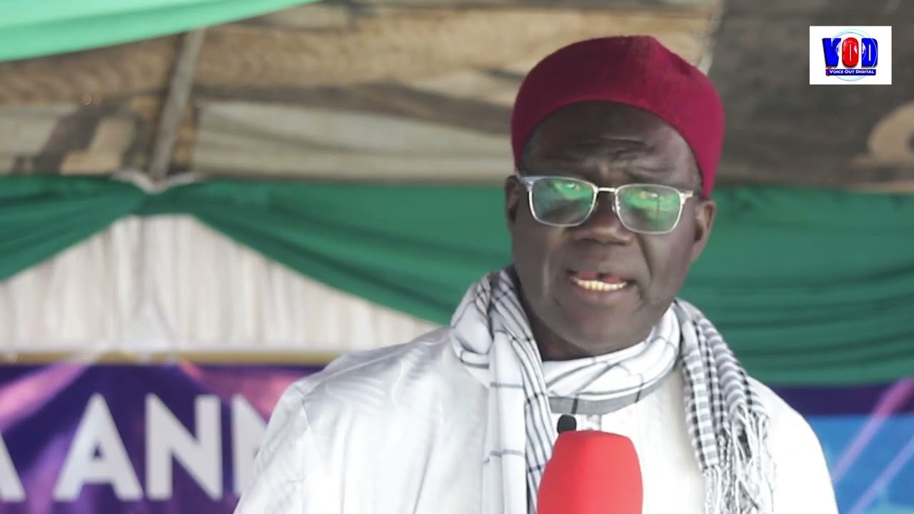 Mr Alieu Dabo Speaks at The annual Ziarra of the Dabo family in honour of his late parents.