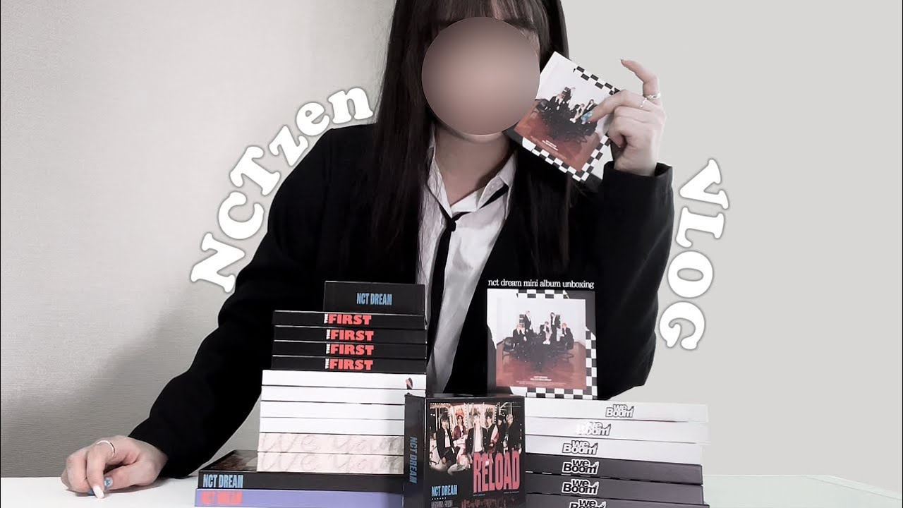 💿 엔시티드림 미니앨범 일대기 훑기 | 시즈니 브이로그 | 마첫 • 위영 • 위고업 • 위붐 • 리로드 앨범깡 • 키노깡 • NCT Dream mini Album Unboxing