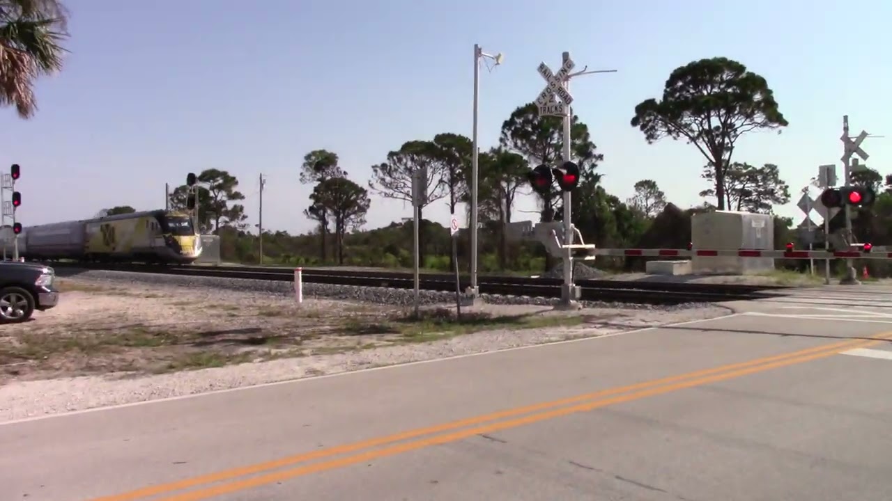 Last Brightline Train (for now) at Jonathan Dickinson State Park