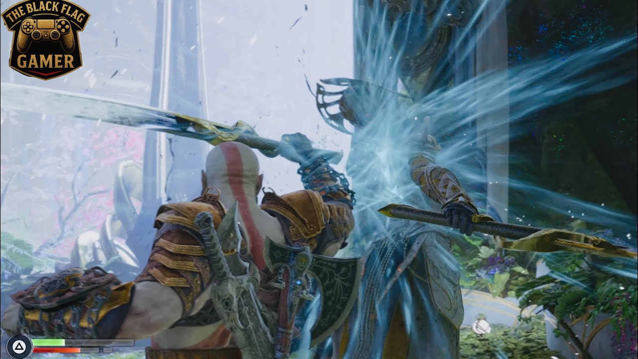 Alva Boss Fight | Kratos Faces the Light-Elf Warrior