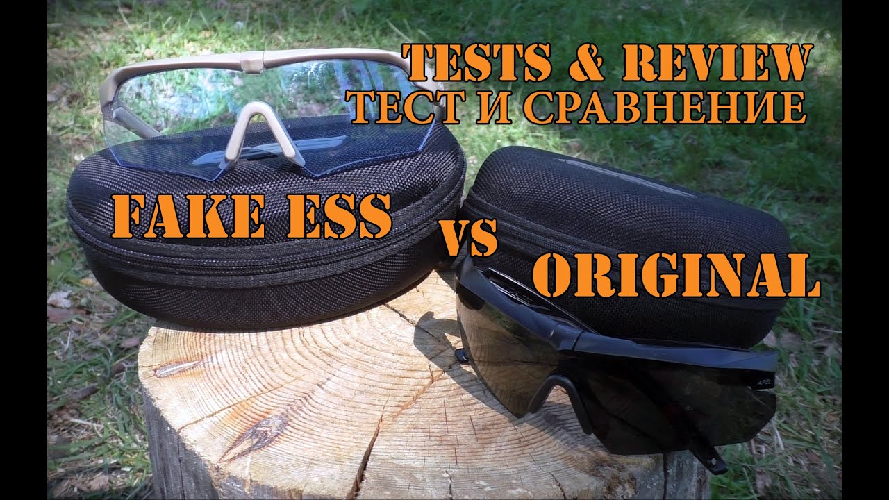 Тест и сравнение - ESS CROSSBOW (ORIGINAL vs FAKE)