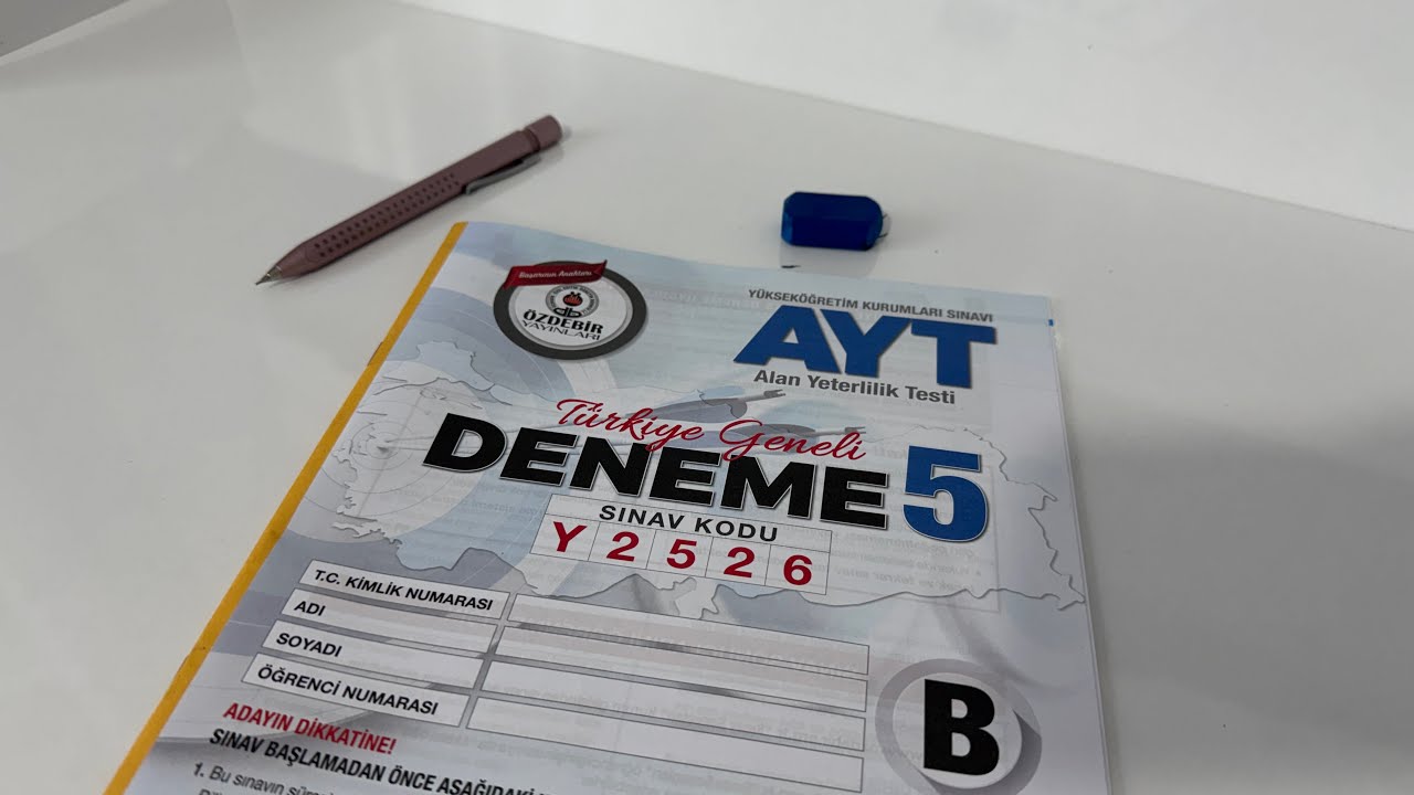 Özdebir AYT 5 Yorumum #özdebir