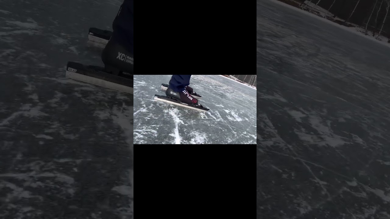 #nordicskating #wildice  #ermineskates