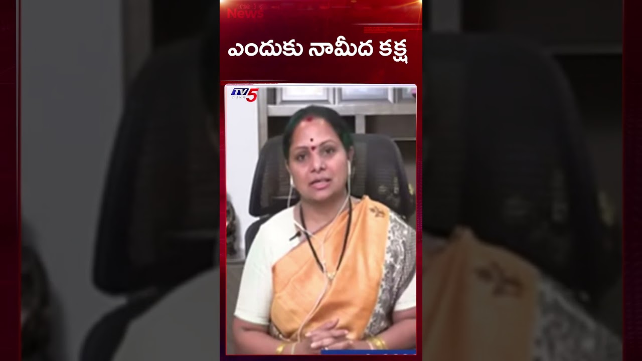 Ex MLC K Kavitha Comments on BRS Party Social Media || TV5 News