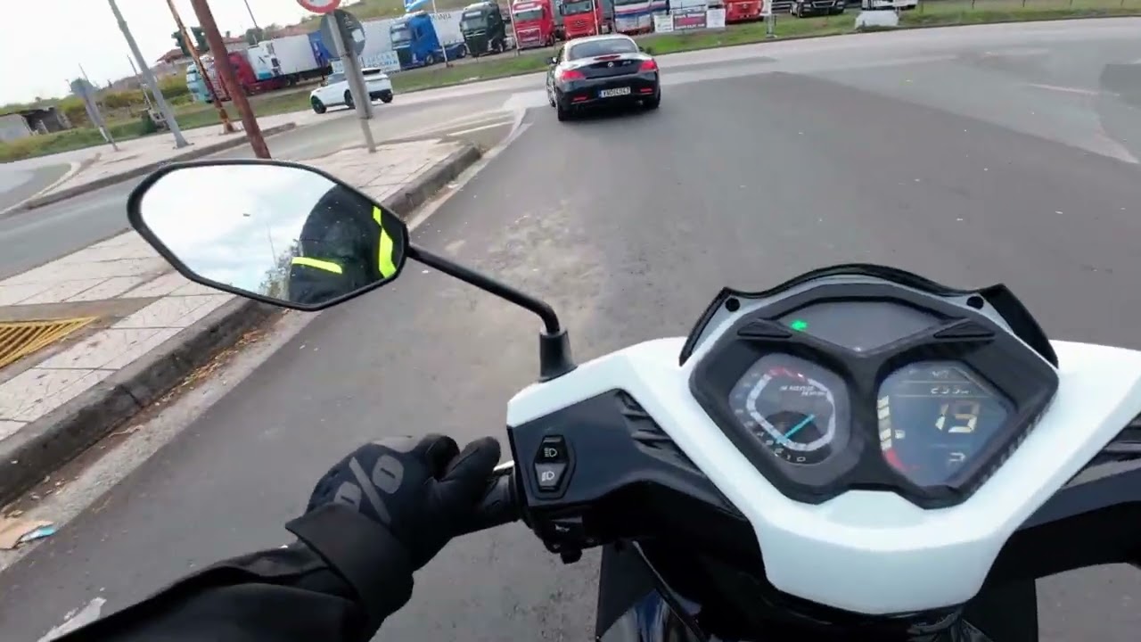 SYM VF 185 2025 EURO 5 PLUS - Motovlog 1 |Chilling||4k|