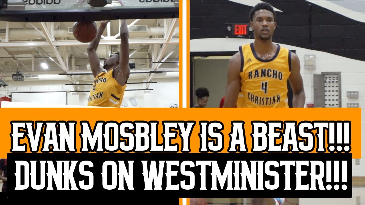 Evan Mosbley Rancho Christian BLOWS OUT Westminister High School!!!