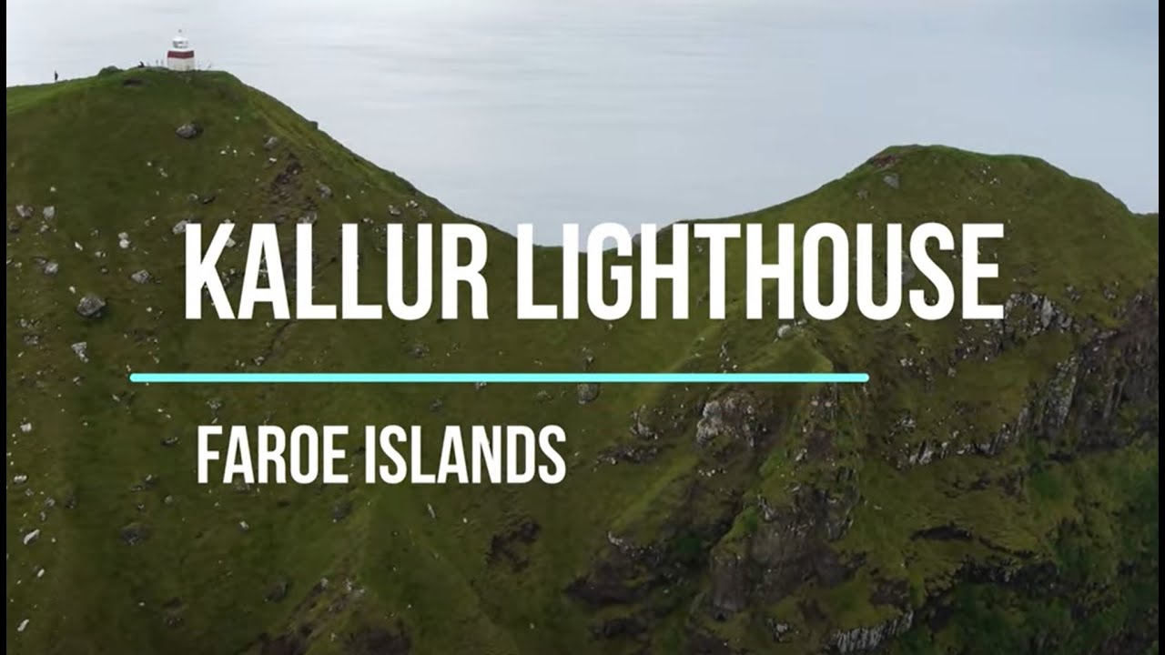 Faroe Islands - Kallur Lighthouse  🇫🇴 4K #faroeislands #lighthouse #drone