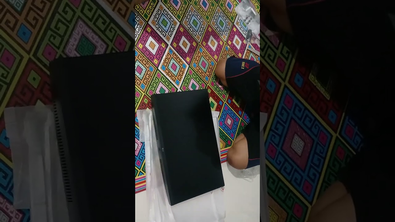 UNBOXING Monitor LG 25
