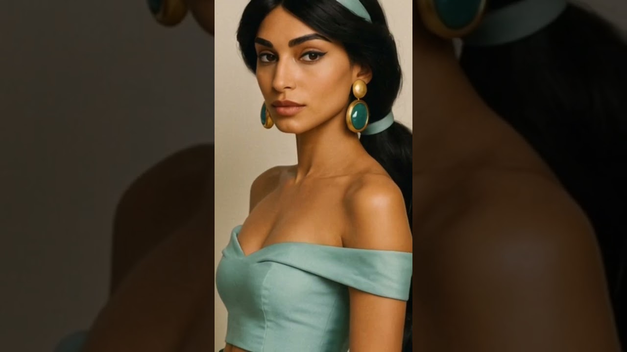 Jasmine 👑 #disney #aladdin #musical #ai #princess #aigirl #aivideo #IRL #aladin