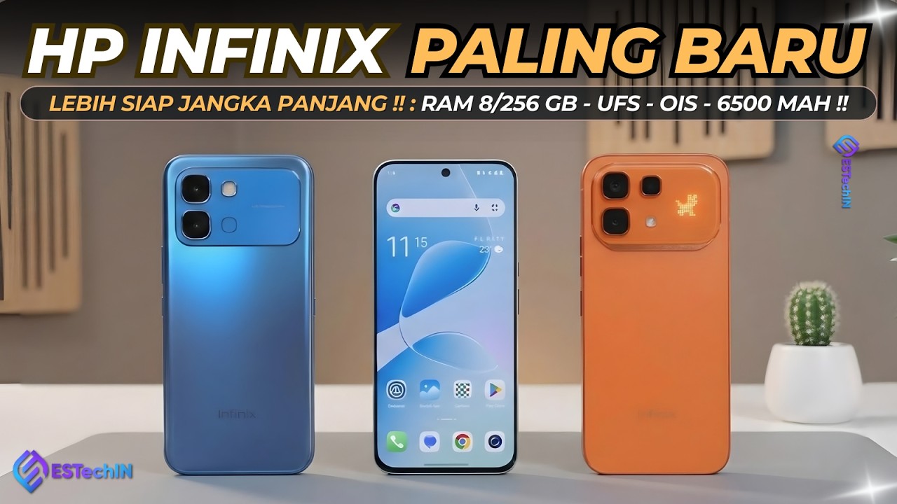 Baru Rilis! Top 7 HP Infinix Terbaru 2026 Paling Worth It Buat Dibeli