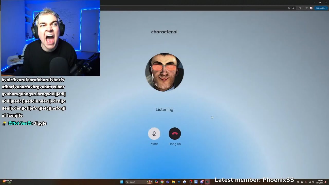 using character ai for the first time - talking to ai.. 💀 (Full VOD)