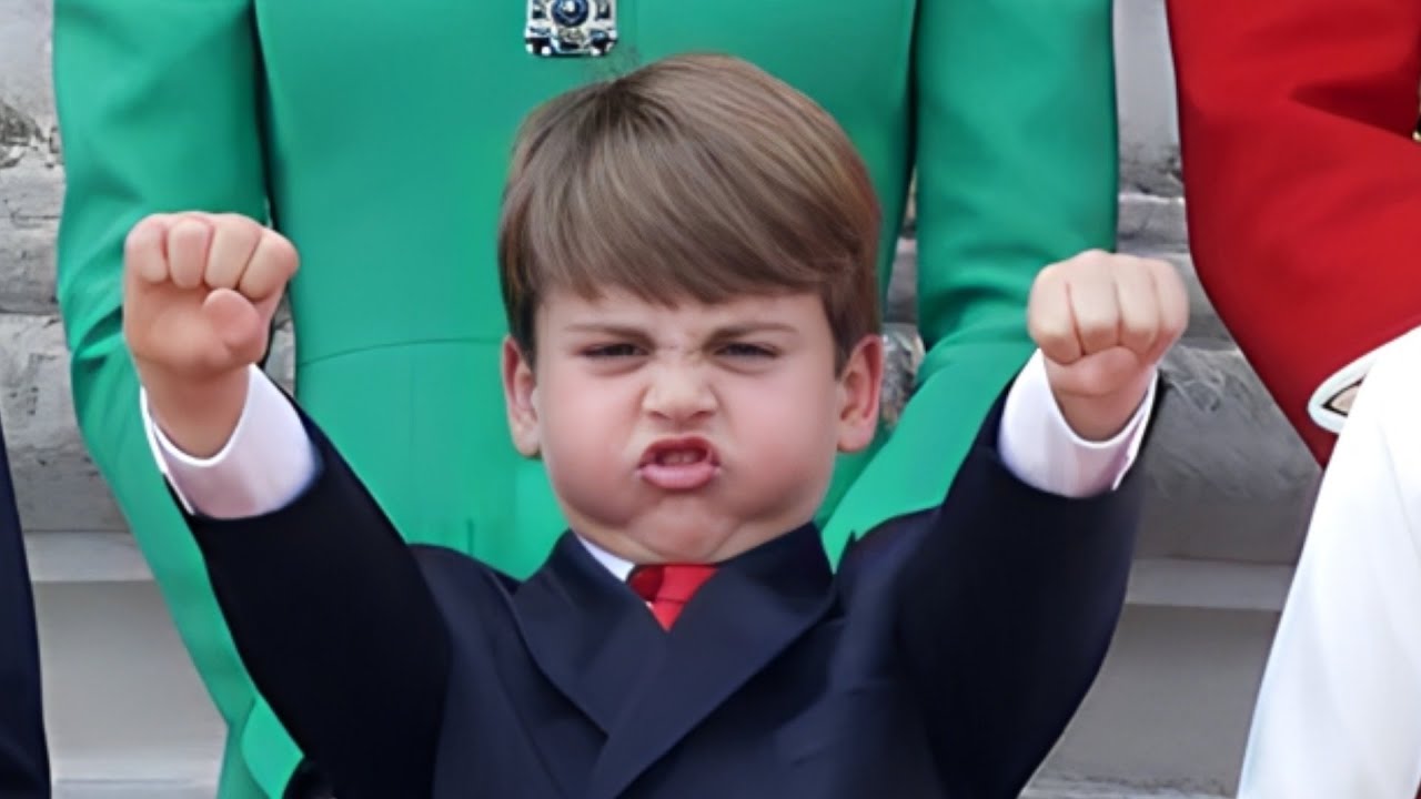All Eyes Were On Prince Louis At The King's Birthday Parade