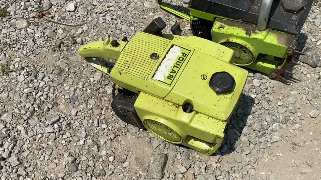 Poulan chainsaw shootout 2023