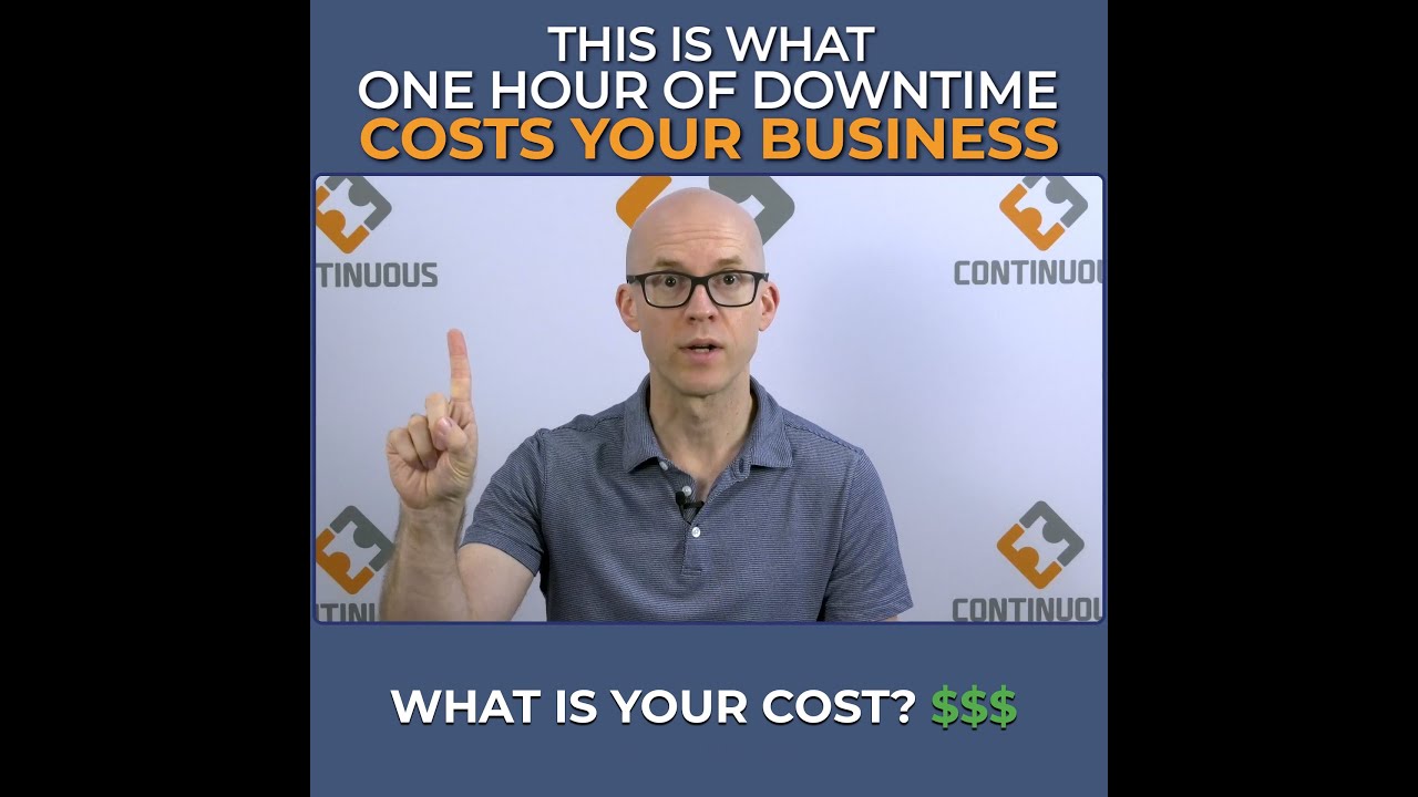 Cost of Downtime