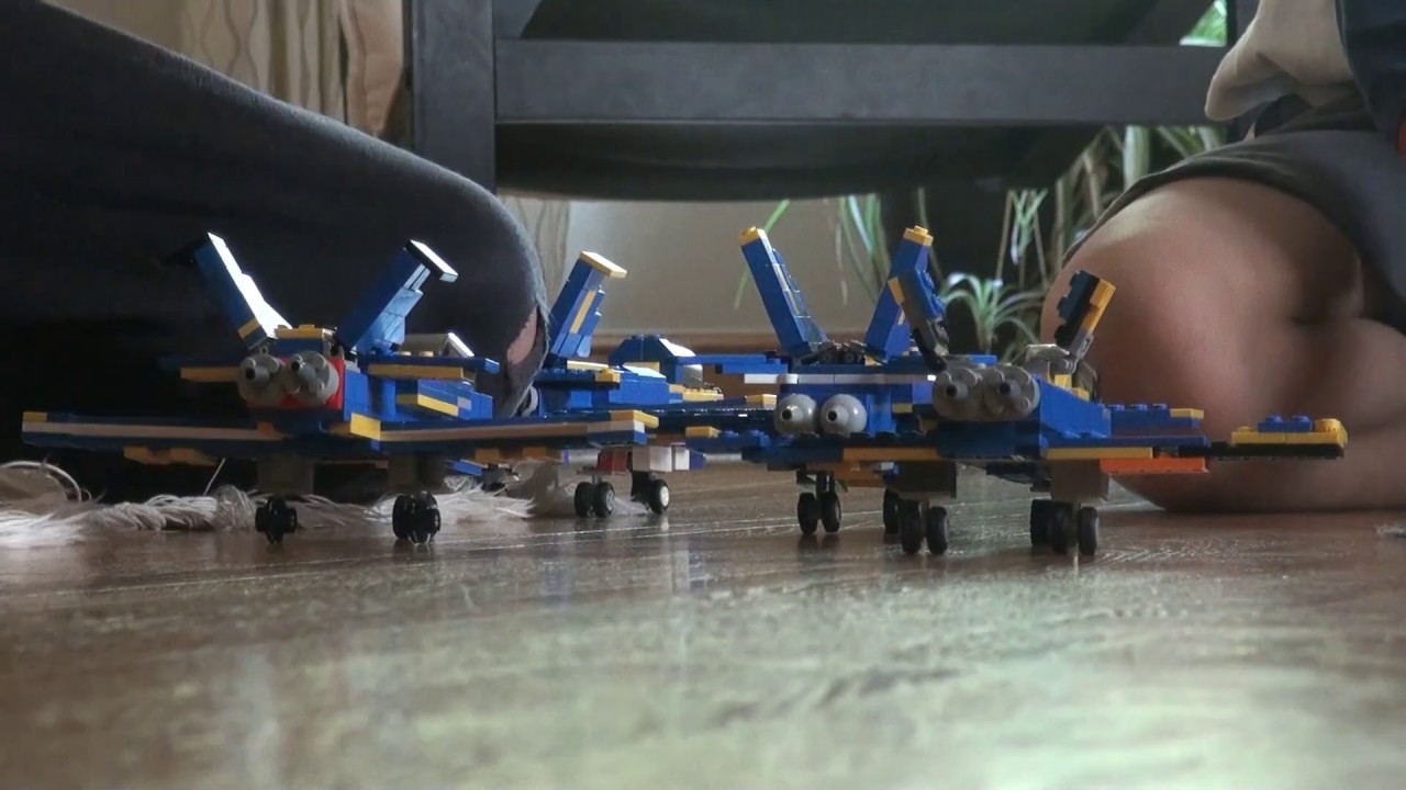 Blue Angels Show: Lego Blue Angels Show: Blue Angels F-18 Hornet
