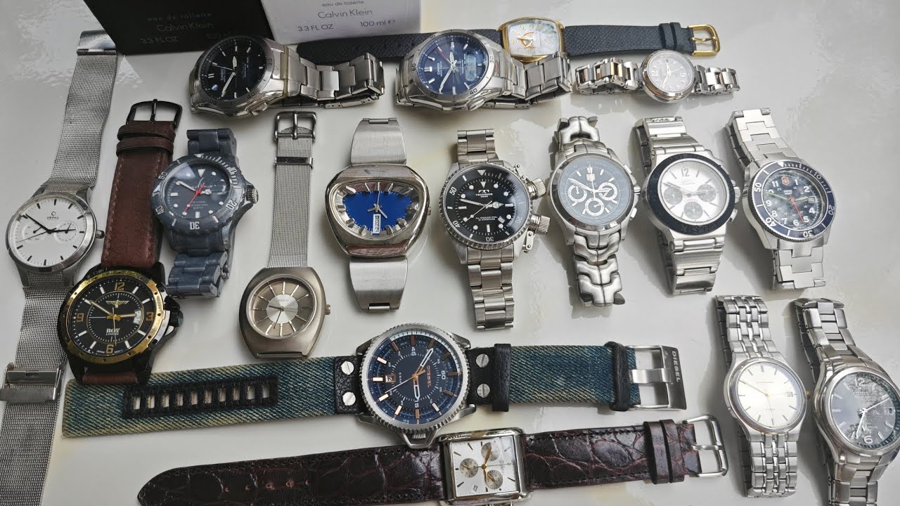 Zallo 0788 030379:E sale xả hàng Tết: cũ mới độc lạ đầy đủ: Diesel-Swiss Army-Technos-Casio-Citi...