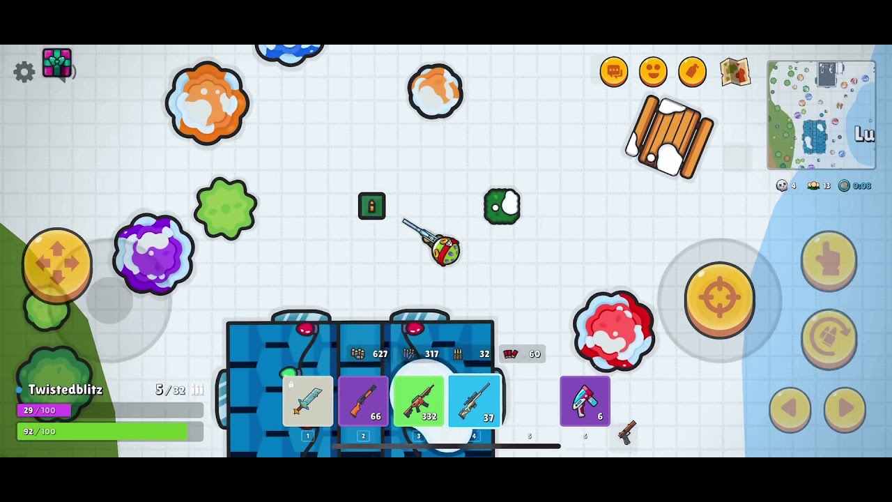 One of the BEST 2d battle Royale games