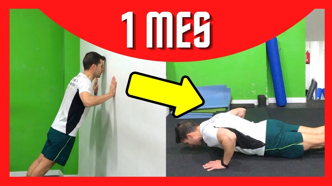 Cómo hacer FLEXIONES de PECHO 💪 si NO Tengo FUERZA en los BRAZOS ❓ (para Mujeres PRINCIPIANTES) ✅