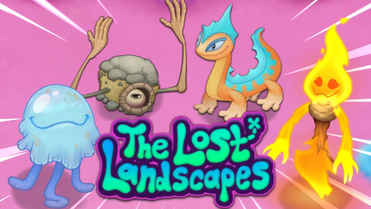 NEW MONSTERS IN THE LOST LANDSCAPES - FLOODBUD, WICKA, BURRYTHM AND SALASINE