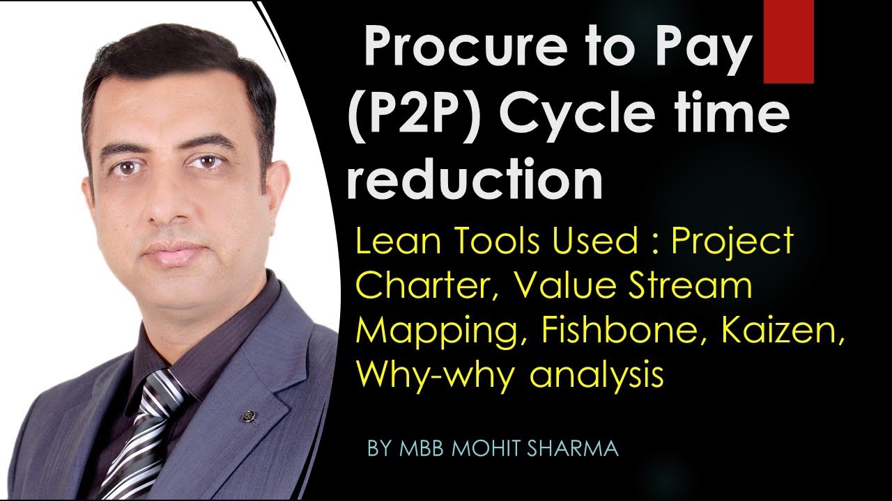 P2P cycle time reduction - Lean case study | Procure to Pay Lean Case Study