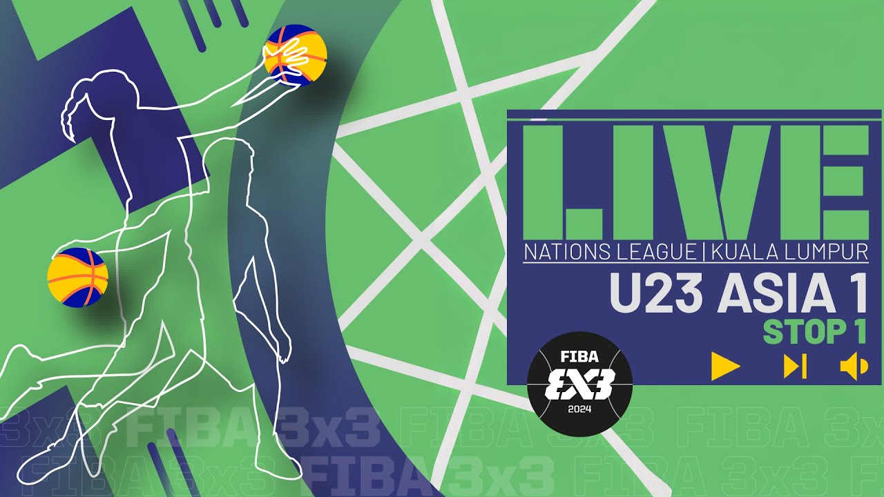 RE-LIVE | FIBA 3x3 U23 Nations League 2024 - Asia 1 - Stop 1 | Finals