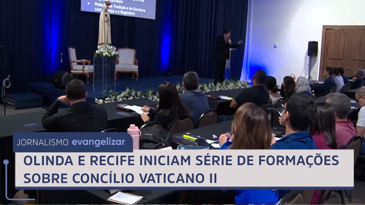 Olinda e Recife iniciam série de formações sobre Concílio Vaticano II