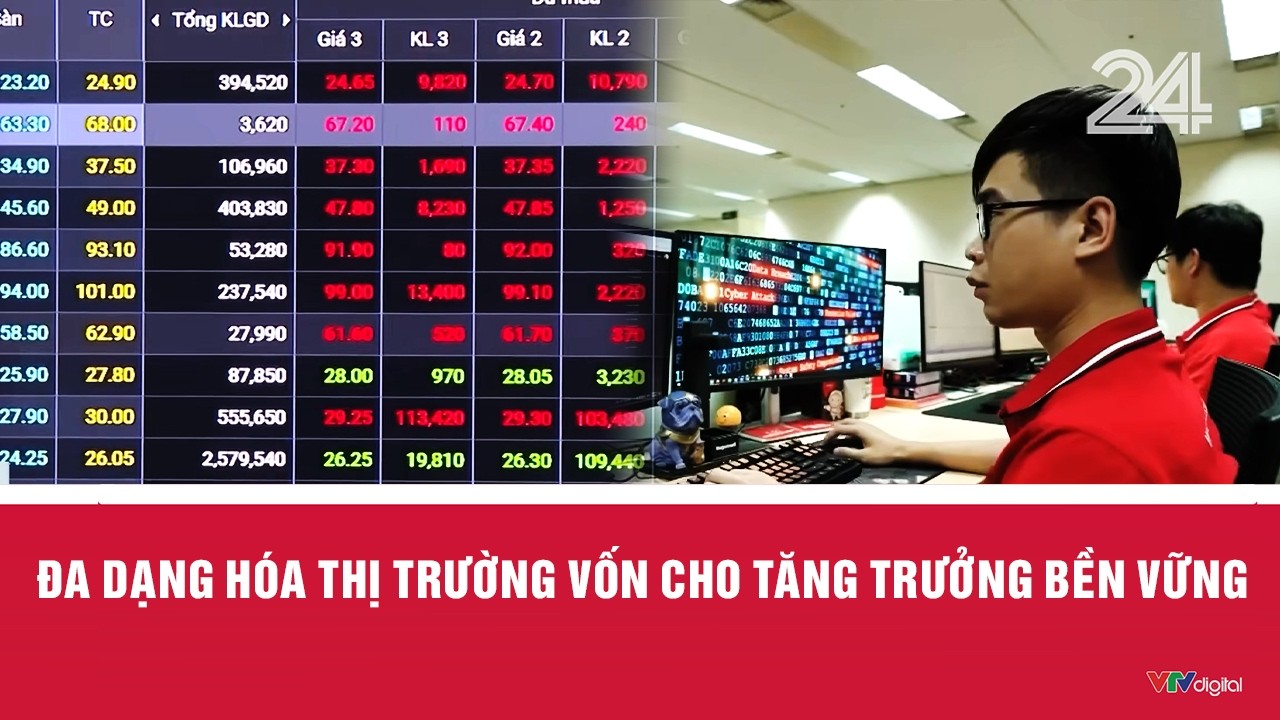 Đa dạng hóa thị trường vốn cho tăng trưởng bền vững | VTV24