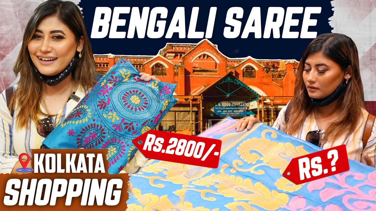 Bengali Saree Shopping At New Market🥻| Kolkata Series | Sunita Xpress