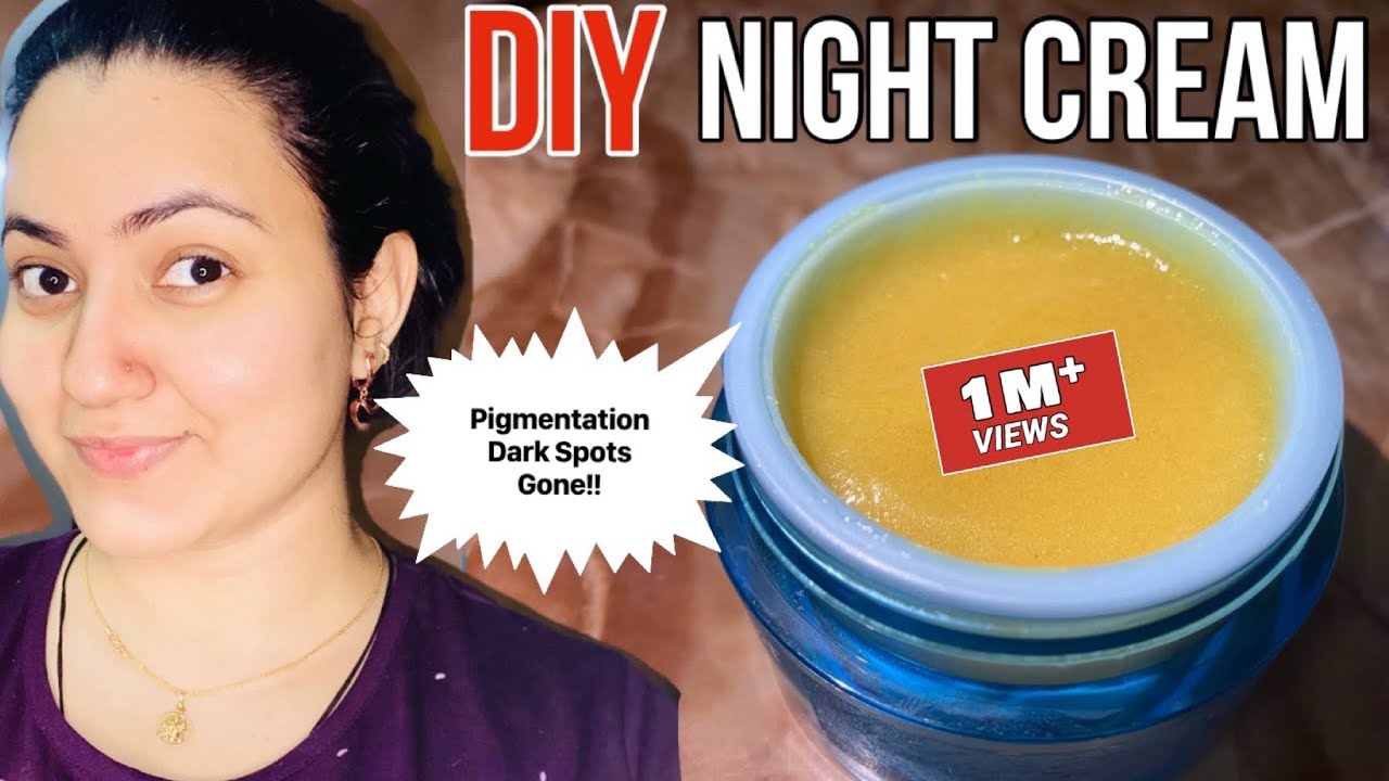 Homemade Night Cream : चेहरे का कालापन हटाएं और पाएं चमकदार मुलायम बेदाग त्वचा  | WINTER NIGHT CREAM