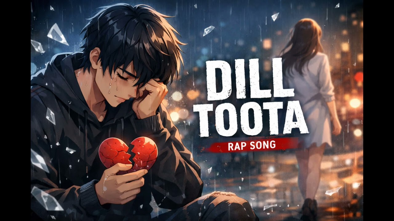 Dill Toota 💔 | Sad Rap Song 2026 | Emotional Hindi Rap | Modified AI | New ai Generated songs
