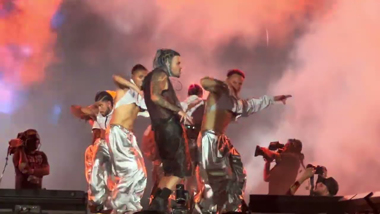 Rauw Alejandro concierto en vivo Veracruz. Punto 40 4K