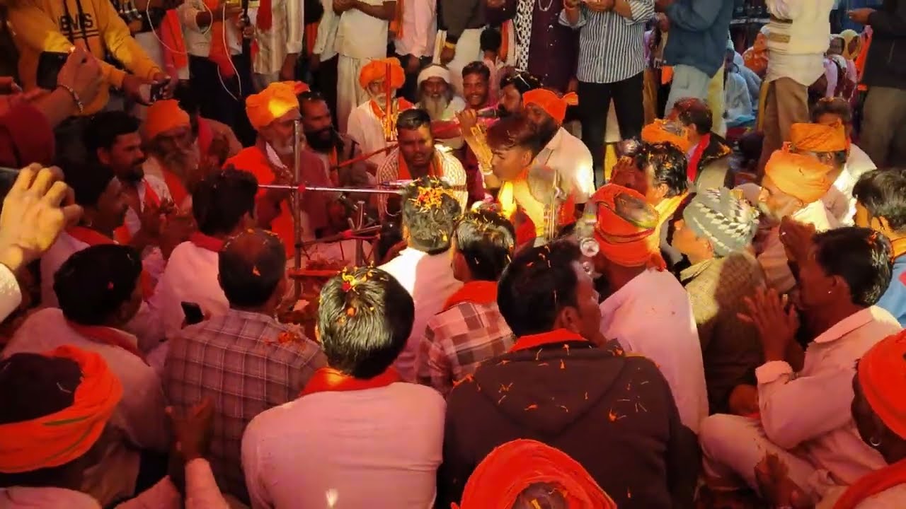 आदिवासी भजन सत्संग || Sant shree gangaram ji mahraj bhajn satsng jay guru malik 