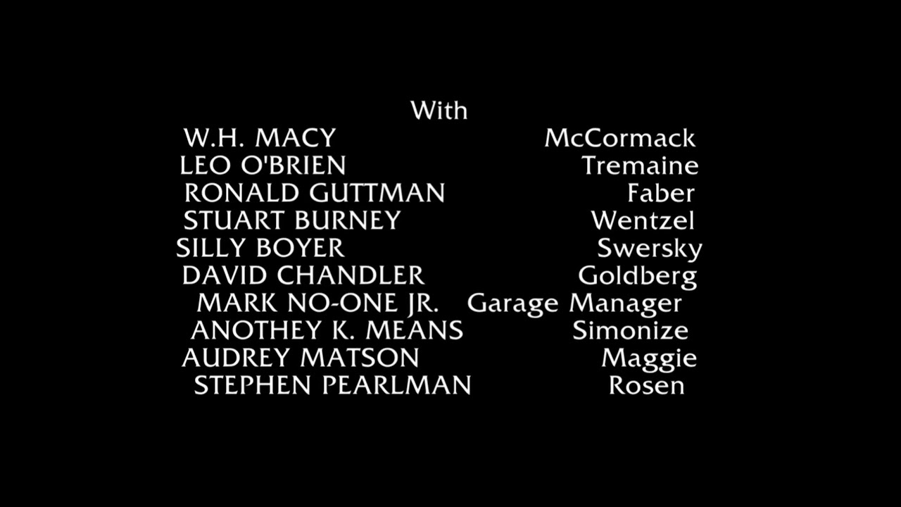 Law & Order Everybody's Favorite Bagman End Credits (My Version) (Re-Edited)