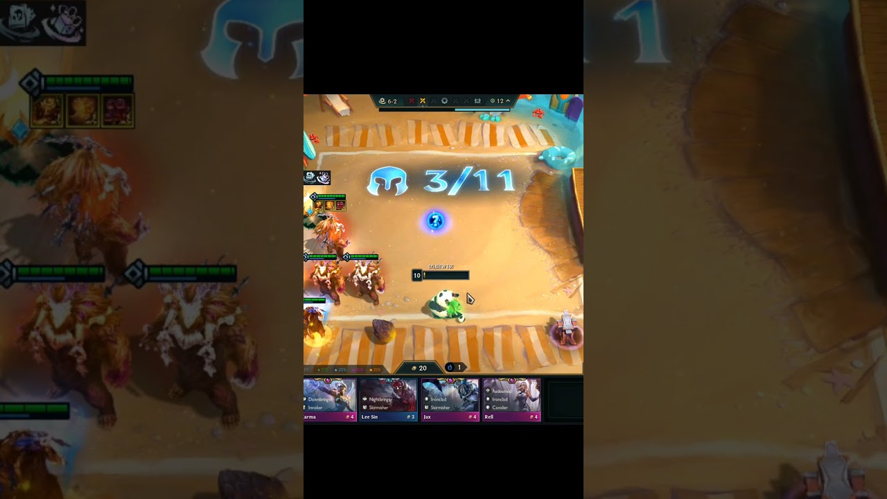 Volibear⭐️⭐️⭐️ TFT | Set 5.5 Revival #tft #teamfighttactics #leagueoflegends #volibear