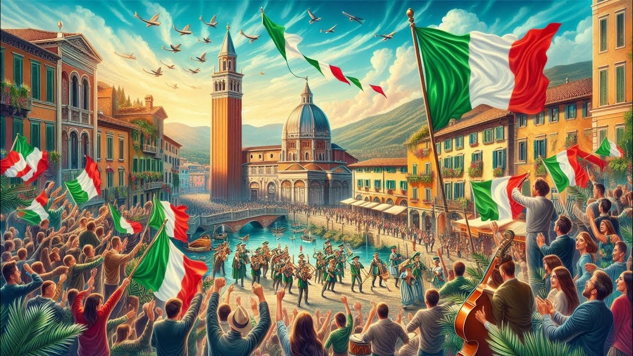 National Anthem of Italy | Il Canto degli Italiani | Goffredo Mameli | 🇮🇹 #anthem #italy