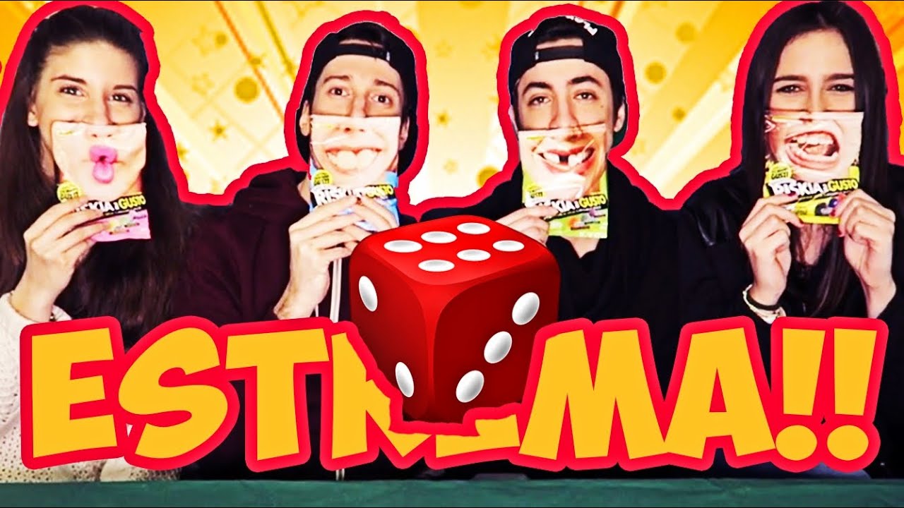 ATTENZIONE! CHALLENGE ESTREMA CON LE RAGAZZE! - Dado Riskia il Gusto Challenge w/Sodin