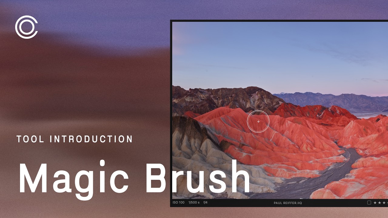 Введение в инструменты Capture One | Волшебная кисть и ластик