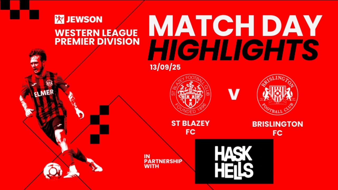 JWPL St Blazey V Brislington FC 13/09/25