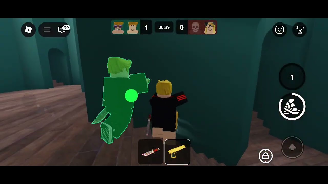 Jogando duels xerifes vs assassinos