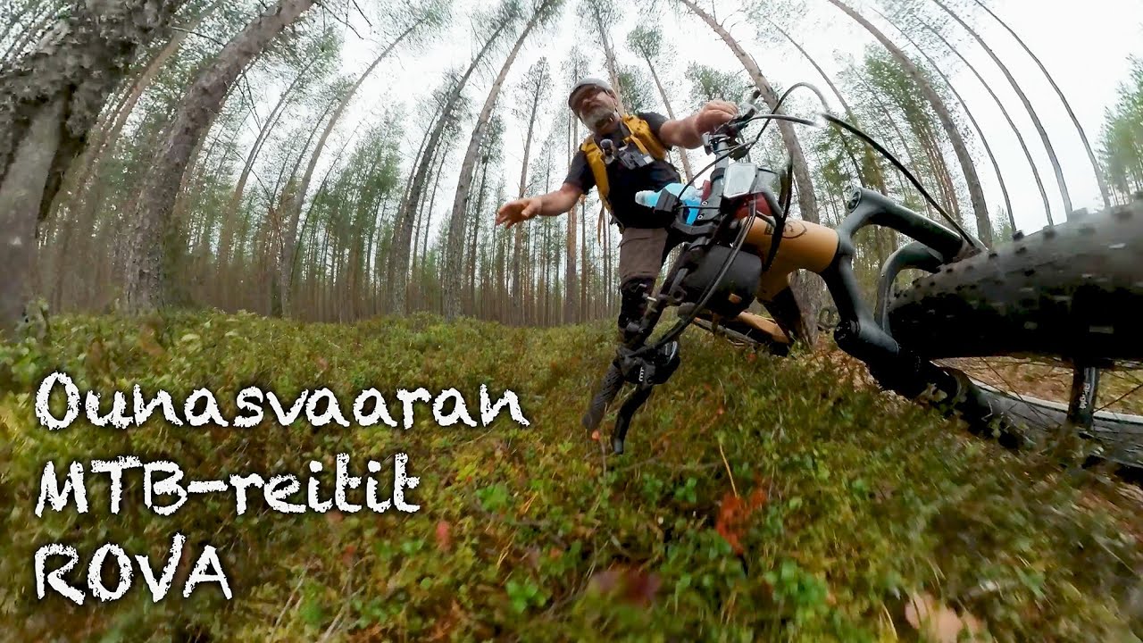 Rovaniemen Ounasvaaran MTB-reitit Rova