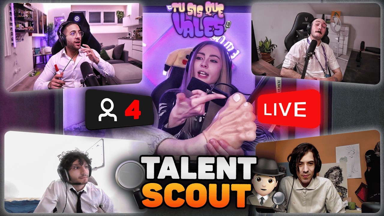 TU SIS QUE VALES Ep. 2 // LA MIGLIORE STREAMER?? Cerchiamo Talenti!