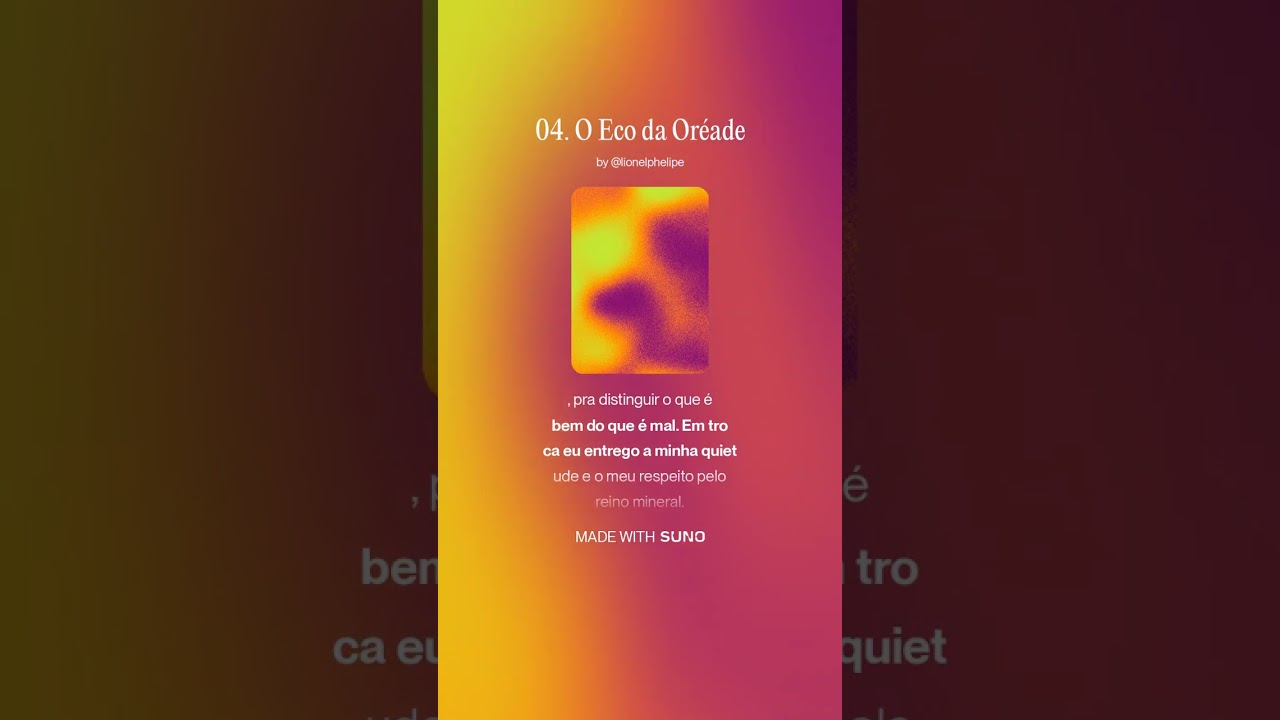 04  O Eco da Oréade