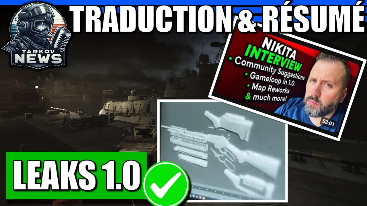 TARKOV Après la 1.0 ? | Q&A Nikita Traduction & Résumé | [NEWS] Tarkov Fr