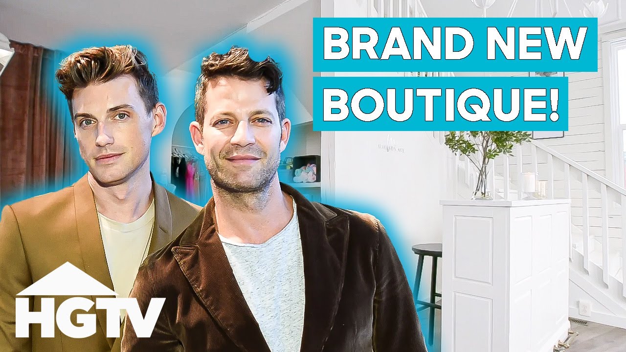Nate And Jeremiah COMPLETELY Transform Clothing Boutique! | Home Town Kickstart