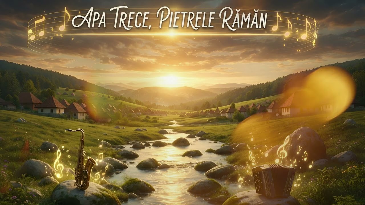 🔥 MEGA HIT — Apa Trece, Pietrele Rămân | Folclor Modern Cinematic 🎶