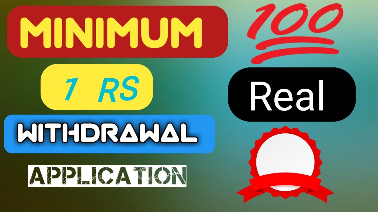 Minimum withdrawal 1Rs best app //earn money Daly 200 rs😊