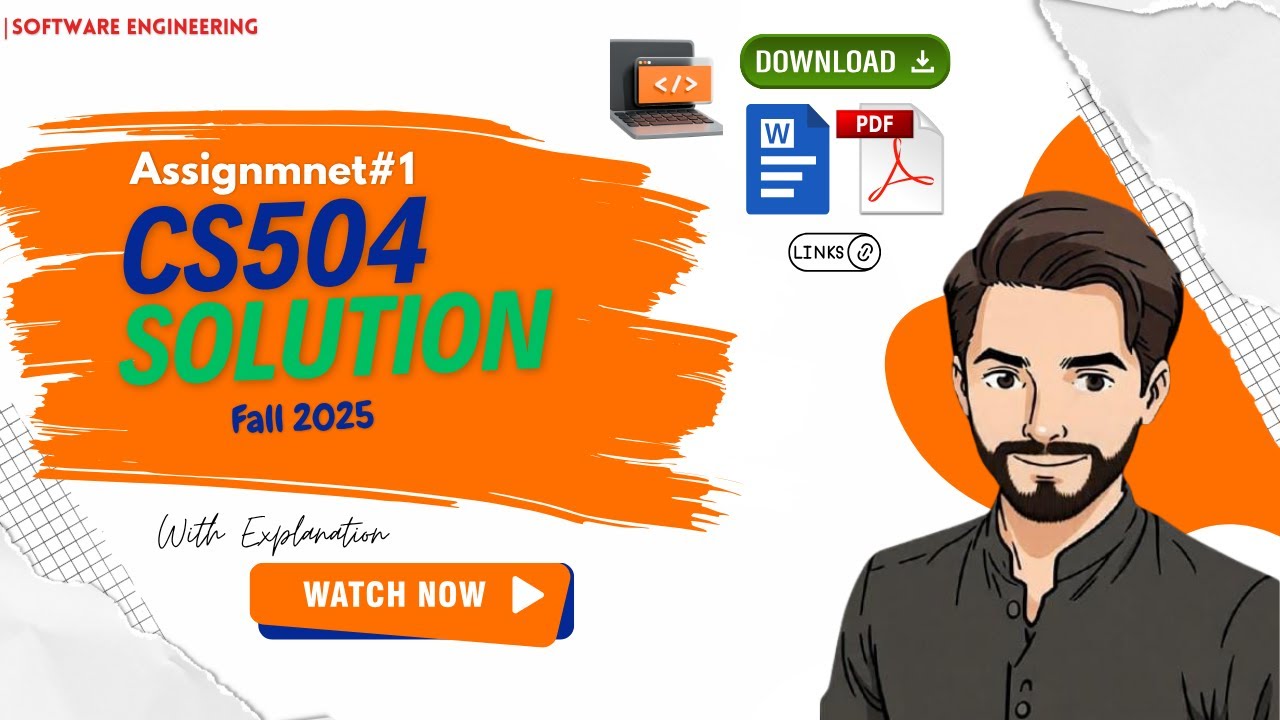 CS504 Assignment No 1 Solution 2025 | CS504 Assignment 1| CS504 Solution | Fall 2025 Solution |